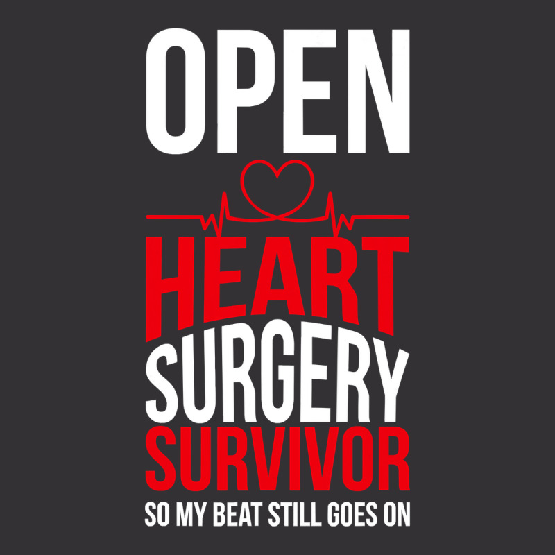 Open Heart Surgery Survivor My Beat Still Goes On T Shirt Vintage Hoodie And Short Set | Artistshot