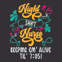 Night Shift Nurse Medical Hospital Nursing T Shirt Vintage Hoodie | Artistshot