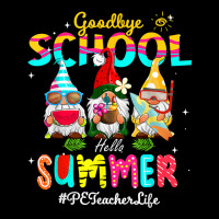 Pe Teacher Gnome Goodbye School Hello Summer Men's Long Sleeve Pajama Set | Artistshot