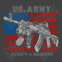 America Usa Army Machine Gun Vintage T-shirt | Artistshot