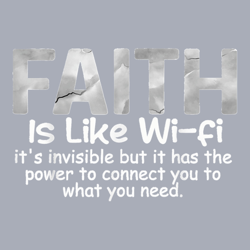 Mens Faith Is Like Wifi   Funny Christian Catholic Pastoral Cute T Shi Tank Dress by JerrodHeathGaylon | Artistshot