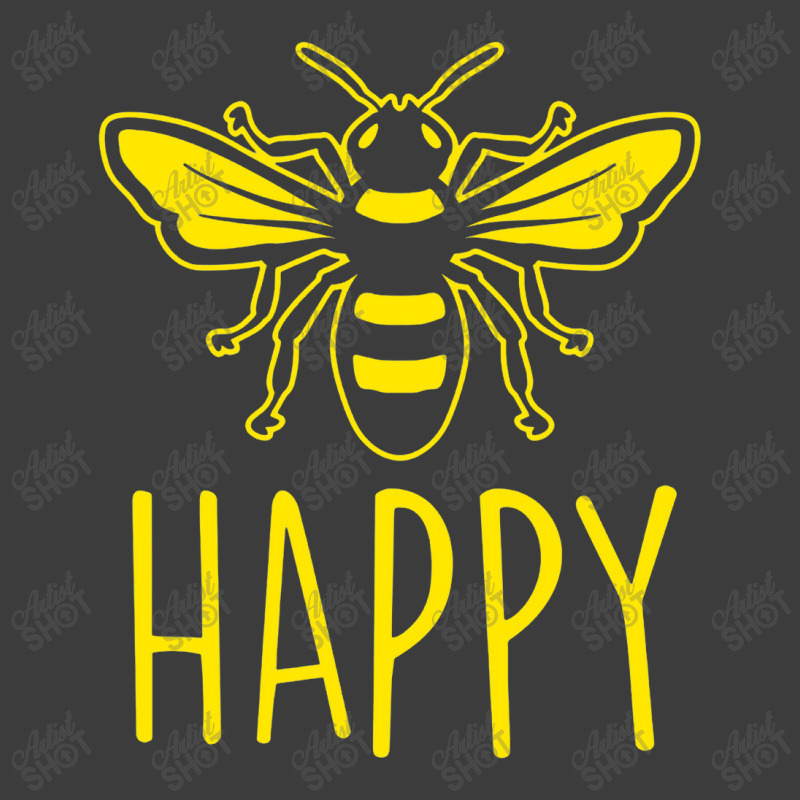 Bee Happy Men's Polo Shirt | Artistshot