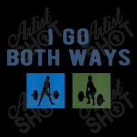 I Go Both Ways Weight Lifting Woman Funny Premium T Shirt Cropped Hoodie | Artistshot