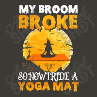 My Broom Broke So Now I Ride A Yoga Mat Witch Namaste T Shirt Copy Cop Bucket Hat | Artistshot