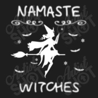 Namaste Witches Broom Gangsta Yoga Halloween Costume Women T Shirt Cop Classic T-shirt | Artistshot