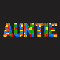 Auntie Brick Builder Funny Blocks Master Builder T-shirt | Artistshot