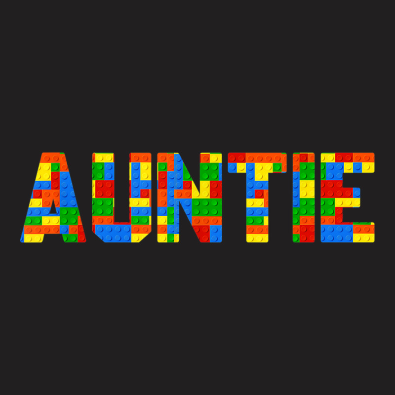 Auntie Brick Builder Funny Blocks Master Builder T-shirt | Artistshot