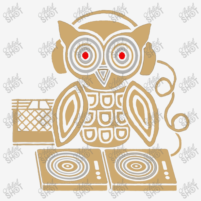 Headphones Owl Baby Bibs | Artistshot