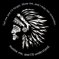 Native American Chief T  Shirt Native American Wisdom  Involve Me, And Pocket T-shirt | Artistshot