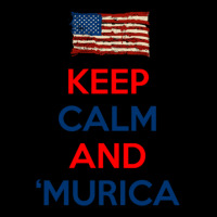 Keep Calm And Murica Men's 3/4 Sleeve Pajama Set | Artistshot