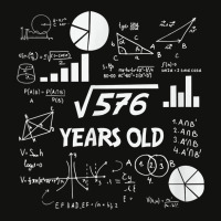 Birthday Square Root Math Problem Fun Calculation 24th T Shirt Scorecard Crop Tee | Artistshot