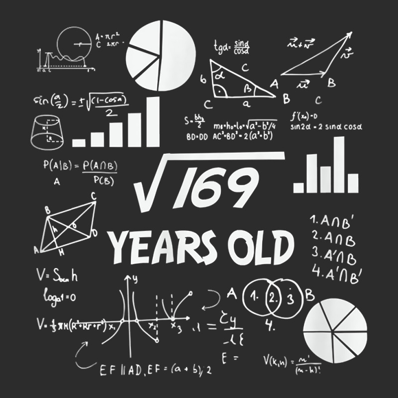 Birthday Square Root Math Problem Fun Calculation 13th T Shirt Exclusive T-shirt by magbyf | Artistshot