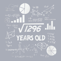 Birthday Square Root Math Problem Fun Calculation 36th T Shirt Tank Dress | Artistshot