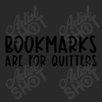 Bookmarks Are For Quitters Funny Book Lover Book Nerd Gift T Shirt Printed Hat | Artistshot