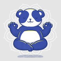 Sporty Panda Meditating In Yoga Pose Meditation Premium Exclusive T-shirt | Artistshot