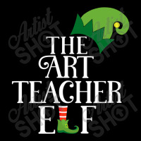 Art Teacher Elf Matching Family Group Christmas Party Pajama T Shirt Toddler Sweatshirt | Artistshot