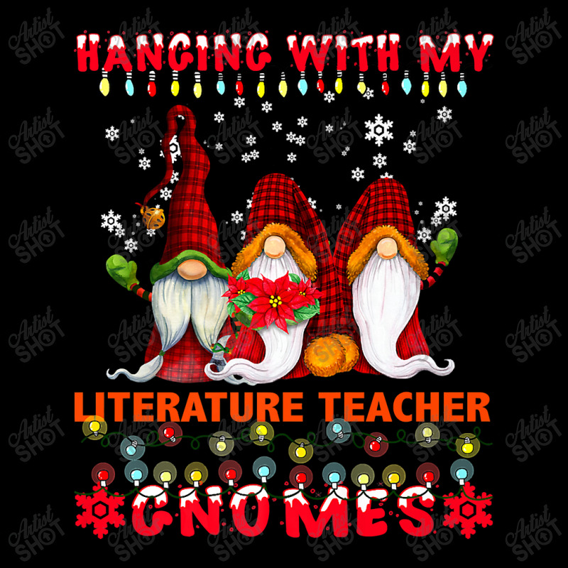 Hanging With My Literature Teacher Gnomes Ugly Xmas Matching Premium T Adjustable Cap by Jeffrey_Insalaco | Artistshot