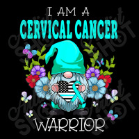 Cute Gnome I Am A Cervical Cancer Warrior Family Awareness T Shirt Youth Zipper Hoodie | Artistshot