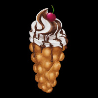 Bubble Waffle Ice Cream T  Shirt Egg Bubble Waffle Vanilla Ice Cream W Youth Jogger | Artistshot