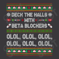 Deck The Halls With Beta Blockers Funny Nurse Christmas Ugly Premium T Ladies Curvy T-shirt | Artistshot