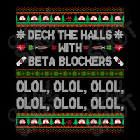 Deck The Halls With Beta Blockers Funny Nurse Christmas Ugly T Shirt Toddler Sweatshirt | Artistshot