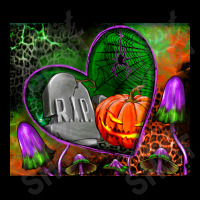 Halloween Heart Mouse Pad Legging | Artistshot