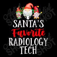 Santa's Favorite Radiology Tech Christmas Funny Gnome Santa T Shirt Legging | Artistshot