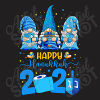 Happy Hanukkah Gnomes Menorah Hanukkah Jewish Holiday 2021 T Shirt T-shirt | Artistshot