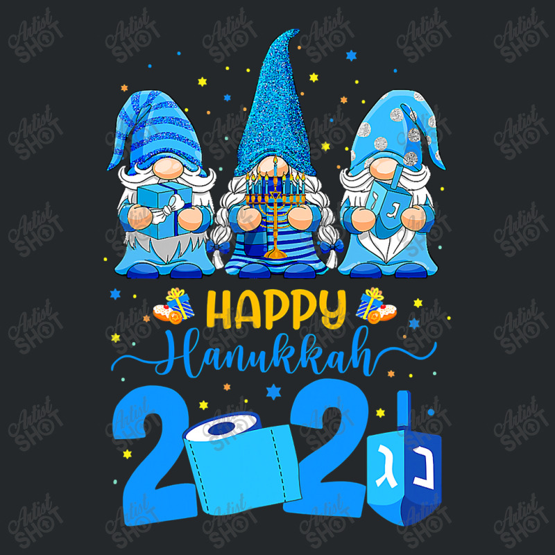 Happy Hanukkah Gnomes Menorah Hanukkah Jewish Holiday 2021 T Shirt Crewneck Sweatshirt | Artistshot