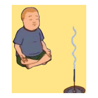 Bobby Meditating Baby Tee | Artistshot