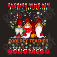 Hanging With My Zoology Teacher Gnomes Ugly Xmas Matching Premium T Sh Tank Top | Artistshot