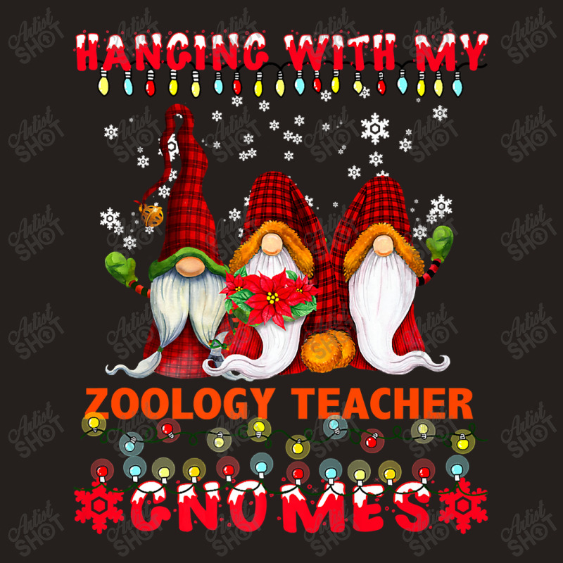 Hanging With My Zoology Teacher Gnomes Ugly Xmas Matching Premium T Sh Tank Top by Jeffrey_Insalaco | Artistshot