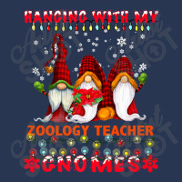 Hanging With My Zoology Teacher Gnomes Ugly Xmas Matching Premium T Sh Men Denim Jacket | Artistshot