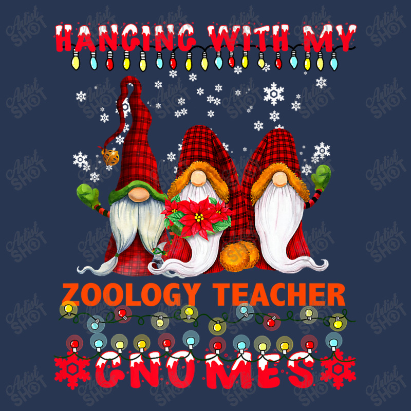 Hanging With My Zoology Teacher Gnomes Ugly Xmas Matching Premium T Sh Men Denim Jacket by Jeffrey_Insalaco | Artistshot