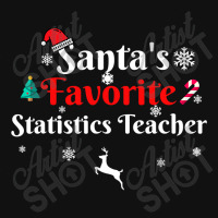 Santa's Favorite Statistics Teacher Christmas Xmas Holiday T Shirt Baby Beanies | Artistshot