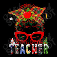 Christmas Teacher Santa's Favorite Stripe Lines Headband T Shirt Youth Zipper Hoodie | Artistshot