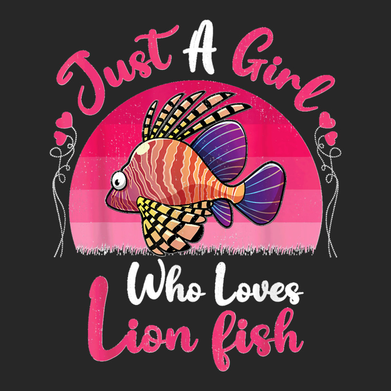 Vintage Lion Fish Lover Just A Girl Who Loves Lion Fish T Shirt Women's Pajamas Set by JerrodHeathGaylon | Artistshot