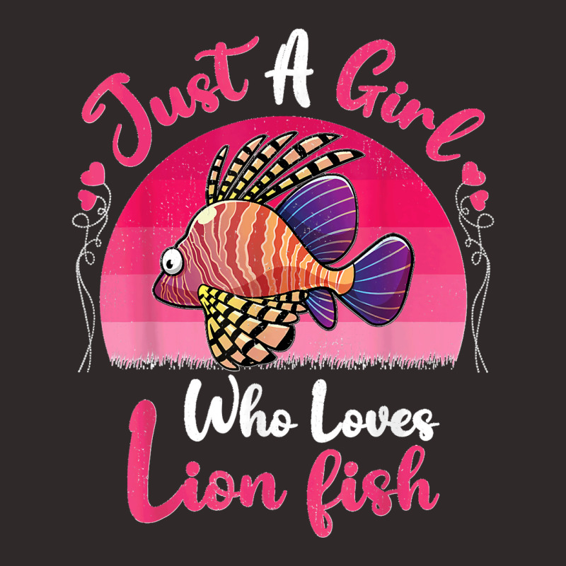 Vintage Lion Fish Lover Just A Girl Who Loves Lion Fish T Shirt Racerback Tank by JerrodHeathGaylon | Artistshot