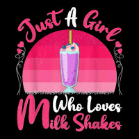 Vintage Milkshake Lover Just A Girl Who Loves Milkshakes T Shirt Pocket T-shirt | Artistshot