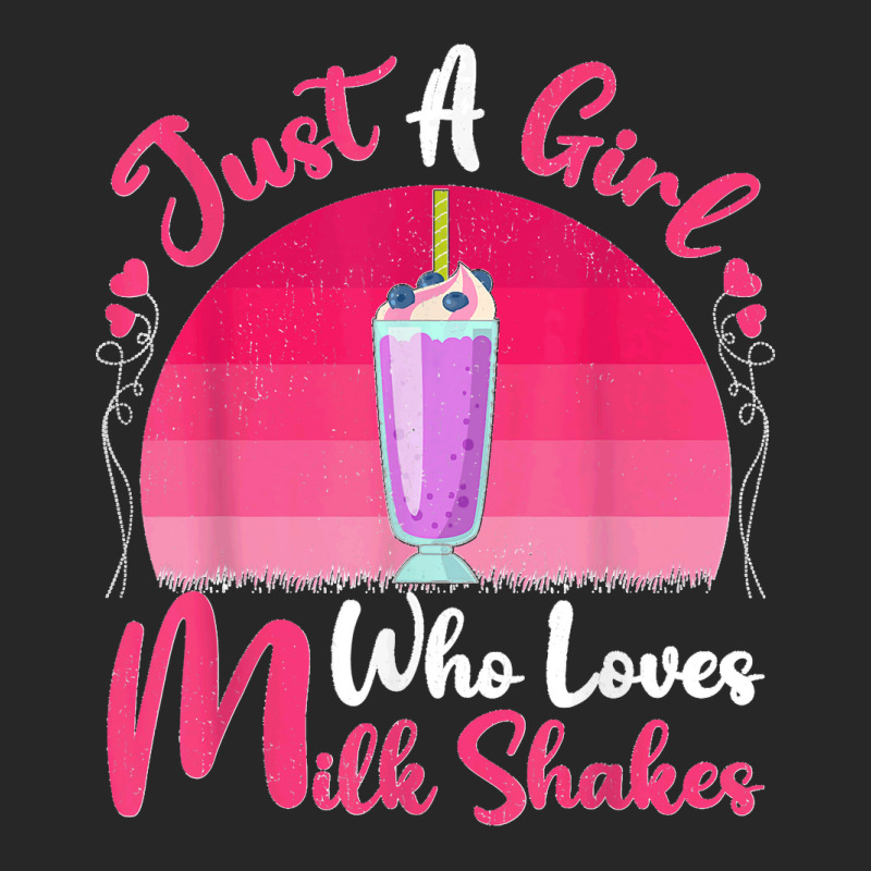 Vintage Milkshake Lover Just A Girl Who Loves Milkshakes T Shirt Men's T-shirt Pajama Set by JerrodHeathGaylon | Artistshot