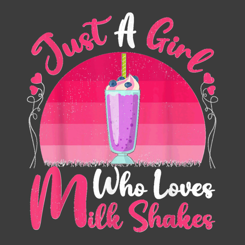 Vintage Milkshake Lover Just A Girl Who Loves Milkshakes T Shirt Men's Polo Shirt by JerrodHeathGaylon | Artistshot