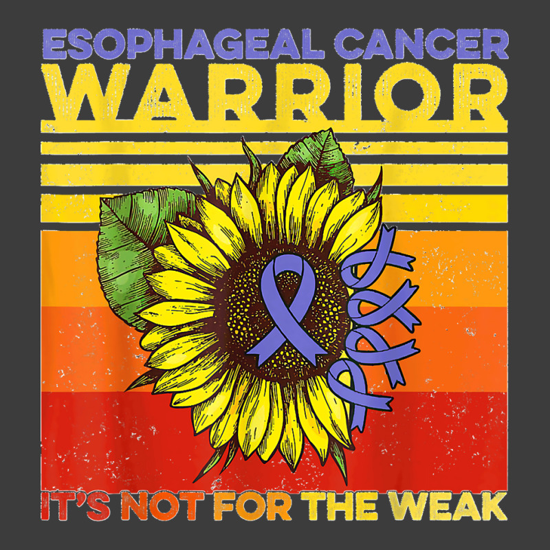 Vintage Sunflower Esophageal Cancer It's Not For The Weak T Shirt Men's Polo Shirt by Courtney Renee Jensen | Artistshot