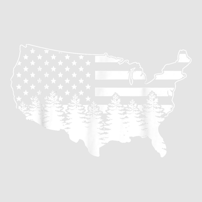 Traveling While Hiking Camping And Fishing In Nature Us Flag Exclusive T-shirt | Artistshot