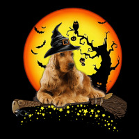 Dog Cocker Spaniel Baby Halloween Dog Lovers 684 Paw V-neck Tee | Artistshot