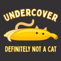 Undercover Definitely Not A Cat Funny Banana Lover Kitty Premium Vintage Hoodie And Short Set | Artistshot