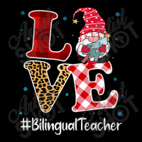 Love Bilingual Teacher Gnome Christmas Matching Pajamas Xmas Premium T Long Sleeve Shirts | Artistshot