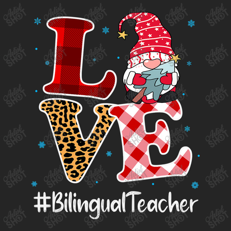 Love Bilingual Teacher Gnome Christmas Matching Pajamas Xmas T Shirt Unisex Hoodie by Jeffrey_Insalaco | Artistshot