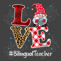 Love Bilingual Teacher Gnome Christmas Matching Pajamas Xmas T Shirt Vintage T-shirt | Artistshot