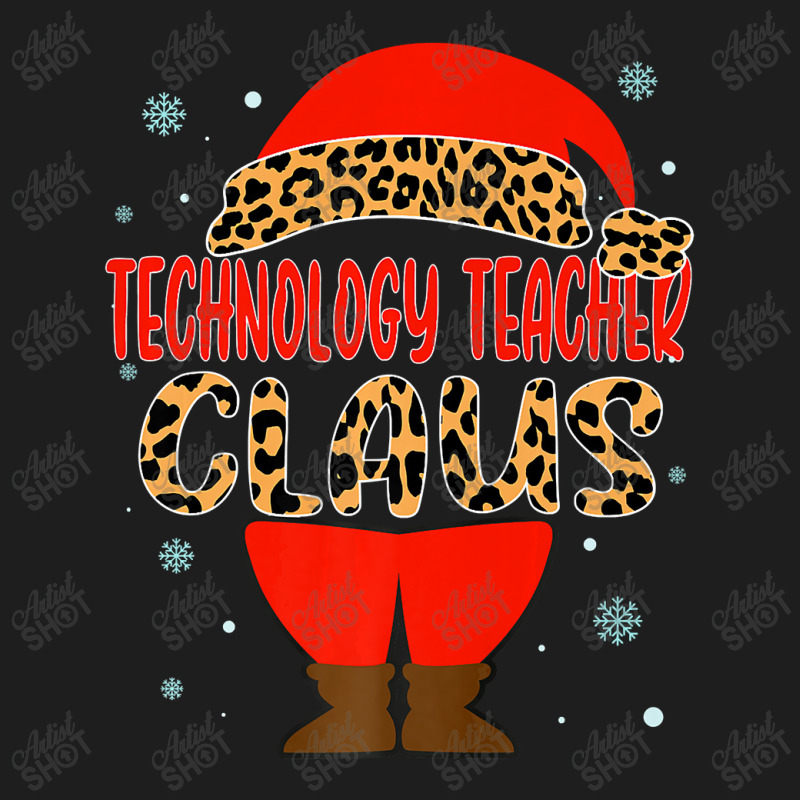 Technology Teacher Claus Christmas Santa Hat Pajamas Xmas Premium T Sh Classic T-shirt by Mark_Liegerot | Artistshot