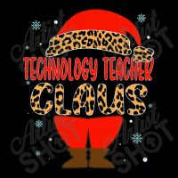 Technology Teacher Claus Christmas Santa Hat Pajamas Xmas T Shirt Men's Long Sleeve Pajama Set | Artistshot